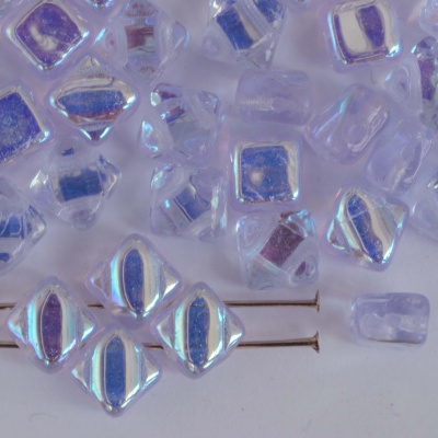 Silky Purple Tr Alexandrite AB 20210-28701 Czech Glass Beads x 10g