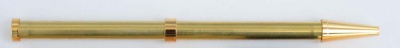 Beadable Pen Gold or Chrome Plated with Optional Grips