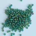 Miyuki Seed 0354 Green Size 11 8 Chartreuse Lined Green AB Bead 10g