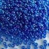 Miyuki Seed 0177 Blue Size 15 Transparent Cobalt AB Bead 10g