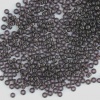 Miyuki Seed 2402sf Black  Size 11 Semi Frosted Tr Ex Dk Smoky Amethyst Bead 10g