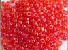 Miyuki Seed 0254 Red Size 15  Transparent Red AB Bead 10g