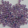 Miyuki Seed 0356 Purple Size 15 11 8 6  Purple Lined Amethyst AB Bead 10g