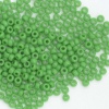 Miyuki Seed 0411 Green Size 15 11 8 6 Opaque Green Bead 10g