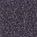 Miyuki Delica DB0386 Purple Size 11 Matt Tr Dried Lavender Luster Bead 5g