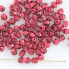 Fire Polished Red 3 4 mm Met Ice Crystal Pomegranate 00030-67958 Cz Bead