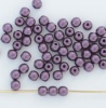 Druk Round Purple 2 3 4 6  mm  Pastel Bordeaux 02010-25032 Czech Glass Beads