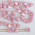 Nib Bit Pink Chalk Lila Shimmer 03000-14494 Czech Glass Bead x 10g