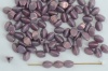 Pinch Purple 5 7 mm Vega On Chalk 03000-15726 Czech Glass Beads x 10g
