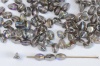Pinch Grey 5 7 mm Crystal Graphite Rainbow 00030-98537 Czech Glass Beads x 10g