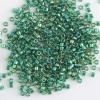 Miyuki Delica DB0175 Green Size 15 11 10 Transparent Emerald AB Bead 5g
