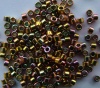 Miyuki Delica DB0507 Gold Size 11 24ct Pink Gold Iris Plated Bead 2g