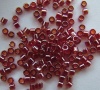 Miyuki Delica DB1222 Red Size 11 Transparent Dark Cranberry Lustre Bead 5g