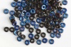 O Beads Black Jet Azuro 23980-22201 Czech Glass x 5g