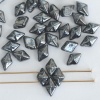 Diamonduo Grey Jet Hematite 23980-14000 Czech Glass Bead x 5g