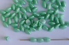 Pinch Green 5 mm Alabaster Pastel Chrysolite 02010-25025 Czech Glass Beads x 10g