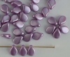 Pip Purple Alabaster Pastel Lila 02010-25012 Czech Glass Bead x 25