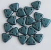 Triangle Blue Pastel Petrol - Steel Blue 02010-25033 Czech Beads x 10g