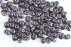 Superduo Purple Jet Polychrome Blackcurrant 23980-94101 Czech Beads x 10g
