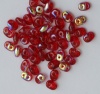 Superduo Red Ruby Transparent AB 90080-28701 Czech Beads x 10g