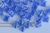Silky Blue Transparent Sapphire Shimmer 30050-14400 Czech Glass Beads x 10g
