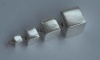 Sterling Silver Bead Cube Square Large Hole  4mm 6mm