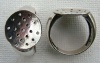 Sterling Silver Ring Beadable Sieve