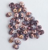 Superduo Purple Tanzanite Apollo Capri Gold 20500-27101 Czech Beads  x 10g