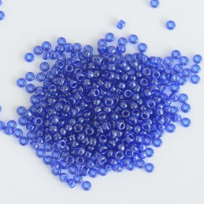 Miyuki Seed 0176 Blue Size 11 Transparent Beryl Lustre Bead 10g