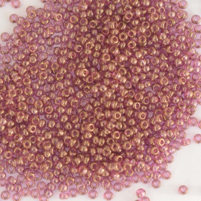 Miyuki Seed 2441 Pink Size 15 11 Cinnamon Gold Lustre Bead 10g