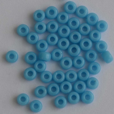 Miyuki Seed 0413 Blue Size 15 11 8 6 Opaque Turquoise Blue Bead 10g