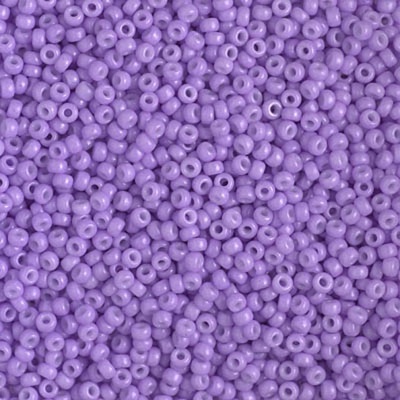 Miyuki Seed 4488 Purple Size 15 11 8  Duracoat Op Dyed Columbine Bead  10g