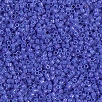 Miyuki Delica DB0661 Purple Size 11 Opaque Dyed Bright Purple Bead 5g