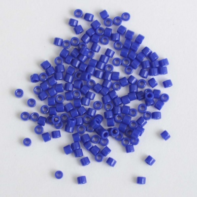 Miyuki Delica DB0726 Blue Size 15 11 10 Opaque Cobalt Bead 5g