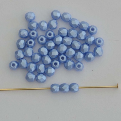 Fire Polished Blue 2 3 4 6 mm  Pastel Lt Sapphire 02010-25014 Czech Bead
