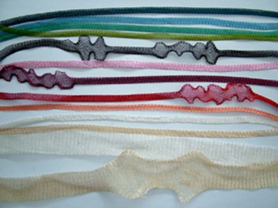 Wire Mesh Necklace Ribbon 11 Colours 6mm 20mm x 1m Expanding Metal