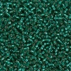 Miyuki Seed 0017 Green Size 15 11 8 Silver Lined Emerald Bead 10g