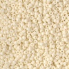 Miyuki Seed 0491 Cream Size 15 11  Opaque Ivory Bead 10g