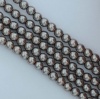 Glass Pearl Round Brown 2 3 4 mm Latte 10004 Czech Beads