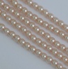 Glass Pearl Round Pink 2 3 4 6 mm Faint Rose 10012 Czech Beads