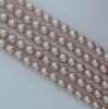 Glass Pearl Round Pink 2 3 4 6 mm Beige 10141 Czech Beads