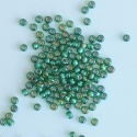 Miyuki Seed 1017 Green Size 15 11 8 Silver Lined Emerald AB Bead 10g