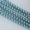 Glass Pearl Round Blue 2 3 4 6 mm Comet 10210 Czech Beads