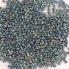 Miyuki Seed 1965 Green Size 11 Metallic Blue Green Gold Iris Bead 10g