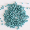 Miyuki Seed 2051 Blue Size 11 Dyed Matt Opaque Teal Blue Bead 10g