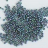 Miyuki Seed 2073 Purple Size 11 Matt Metallic Aubergine Emerald Iris Bead 10g