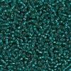Miyuki Seed 2425 Green Size 15 11 8 Silver Lined Tr Teal Bead 10g