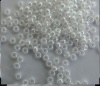 Miyuki Seed 0528 or 0420 White Size 15 11 8 6 White Pearl Ceylon Bead 10g