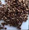 Miyuki Seed Hex Brown 0457 Size 11c 8c  Metallic Dark Bronze Cut Bead 10g