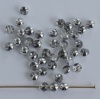 Druk Round Silver 2 3 4 6 8 mm Crystal Labrador 00030-27001 Czech Glass Bead
